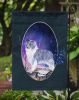 Sheltie 2 Starry Night Garden Flag