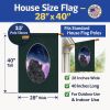 Pomeranian 1 House Flag