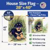 Rottweiler 6 House Flag