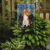 Basenji 2 Garden Flag