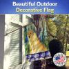 Golden Retriever 3 House Flag