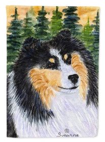 Sheltie 3 Garden Flag