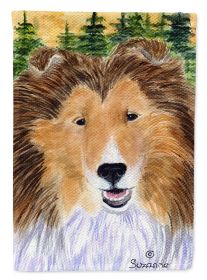 Sheltie 4 House Flag
