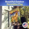 Golden Retriever 4 House Flag