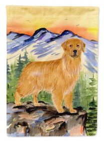 Golden Retriever 4 House Flag