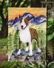 Bull Terrier 2 Garden Flag