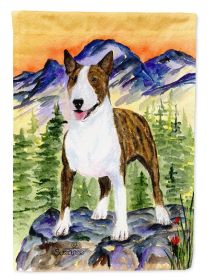 Bull Terrier 2 Garden Flag