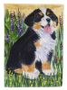 Bernese Mountain Dog 2 House Flag