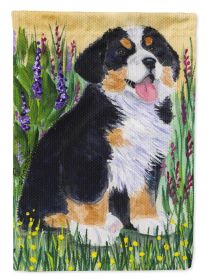 Bernese Mountain Dog 2 House Flag