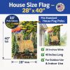 Cairn Terrier 1 House Flag