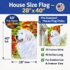 Great Pyrenees 1 House Flag