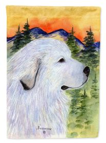 Great Pyrenees 2 Garden Flag