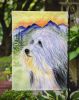 Bearded Collie 4 Garden Flag