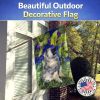 Keeshond 4 House Flag