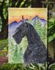 Schnauzer 5 Garden Flag