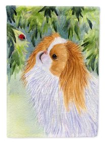Japanese Chin 6 Garden Flag