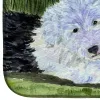 Old English Sheepdog Art Dish Drying Mat
