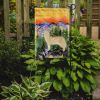 Siberian Husky 2 Garden Flag