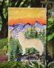 Siberian Husky 2 Garden Flag