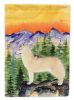 Siberian Husky 2 Garden Flag