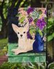 Chihuahua 4 Garden Flag