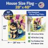 Pomeranian 2 House Flag