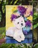 Westie 8 Garden Flag