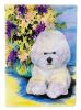 Bichon Frise 2 House Flag