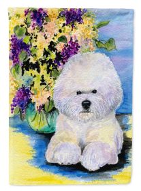 Bichon Frise 2 House Flag