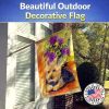 Norwich Terrier 4 House Flag