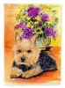 Norwich Terrier 4 House Flag