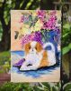 Japanese Chin 8 Garden Flag
