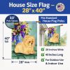 Pomeranian 3 House Flag
