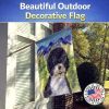 Portuguese Water Dog 2 House Flag