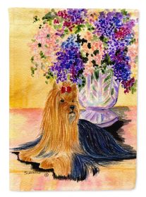 Yorkie 4 Garden Flag