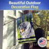 Sheltie 6 House Flag