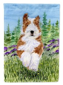 Bearded Collie 5 Garden Flag