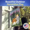 Sheltie 7 Artwork House Flag