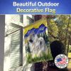 Keeshond 5 House Flag