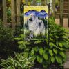 Keeshond 5 Garden Flag