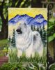 Keeshond 5 Garden Flag