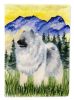 Keeshond 5 Garden Flag