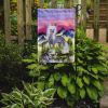Chinese Crested 5 Garden Flag