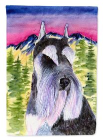 Schnauzer 6 Garden Flag