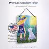 West Highland White Terrier with Little Girl "Art" Wall or Door Hanging Prints