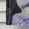 Keeshond Starry Night House Flag