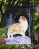 Australian Shepherd Starry Night 1 Garden Flag