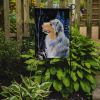 Australian Shepherd Starry Night 4 Garden Flag