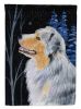 Australian Shepherd Starry Night 4 Garden Flag