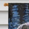 Keeshond  Starry Night House Flag